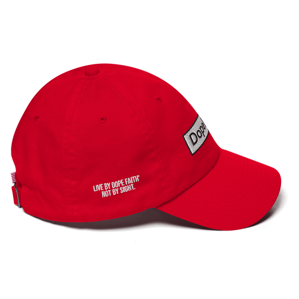 Supremely Dope Faith® Dad Hat (Red)