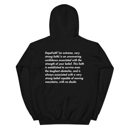 Dope Faith® Logo Definition Hoodie (Black)