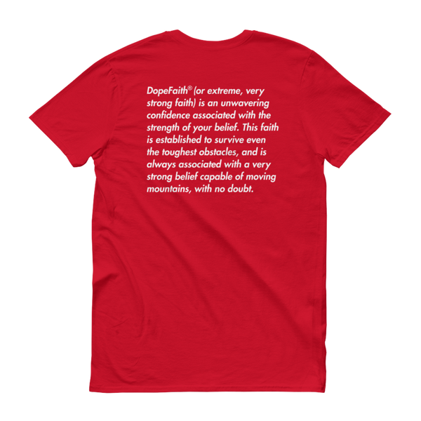 Dope Faith® Logo Definition Tee (Red)