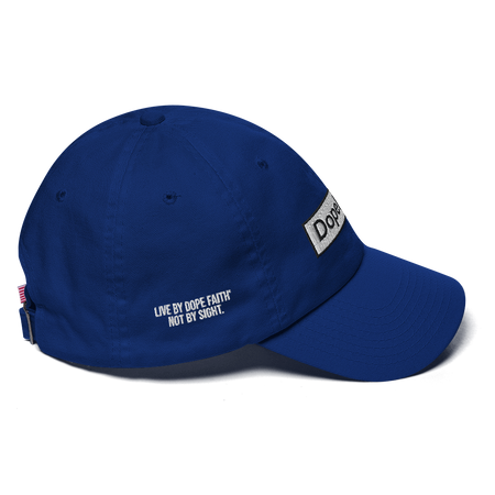 Supremely Dope Faith® Dad Hat (Marathon Blue)