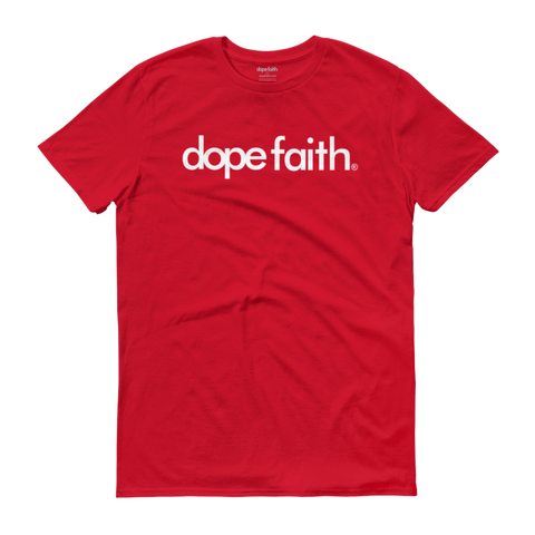 Dope Faith® Logo Definition Tee (Red)